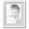 ArtToFrames Collage Photo Picture Frame with 1 - 10x13 inch Openings, Framed in White with Over 62 Mat Color Options and Regular Glass (CSM-3966-641)